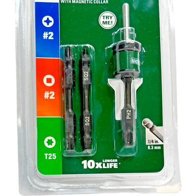 Master Force Torsion Zone Impact Double Ended Power Bit Set