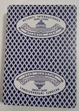 Playing Cards Resorts International Casino Vintage Original Atlantic City NJ Bee
