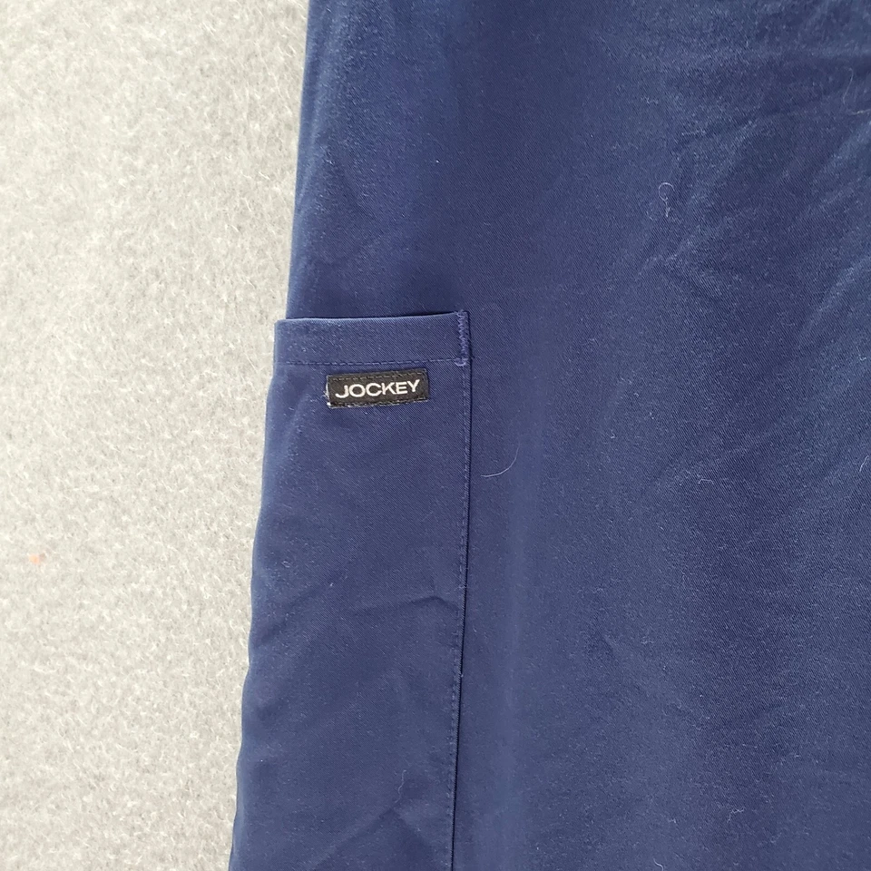 Pantalones Médicos Jockey Unisex Parte Inferior Grande Azul Cordón Clásico Foto 2 de 4