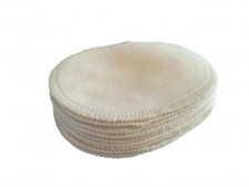 Stilleinlagen waschbar, aus Kalmuck-Molton, 100% Baumwolle, Made in Germany