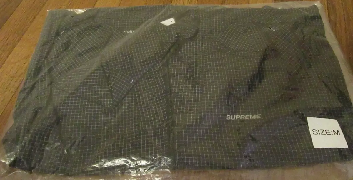 Supreme Support Unit Nylon Ripstop Jacket Size Medium Black FW21 Brand New DS