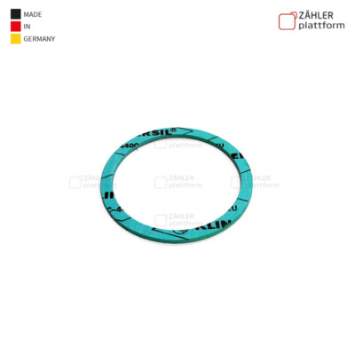 Dichtung 2 1/2 Zoll Fiber Flach Wasserzähler Wärme Gas Sanitär Klingersil C-4400