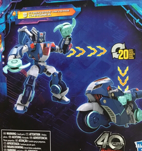 Transformers Legacy United CYBERVERSE UNIVERSE CHROMIA - Picture 4 of 4