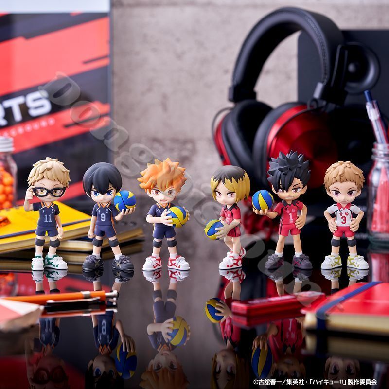 ¡¡Haikyuu!! Mini Kits de Garaje Estatuilla Yaku Morisuke Oficial Genuina Coleccionar Decoración