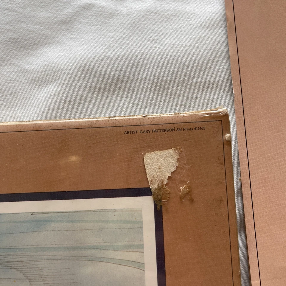 BUNDLE Vintage Gary Patterson Prints: “The Lift” And “Freeze” - Imagem 3 de 4