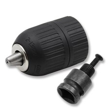 2 13mm Keyless Drill Chuck Adaptor for Quick Bit Changes and Better Control
