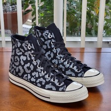 Converse Chuck 70 High Leopard Print - Black for Sale