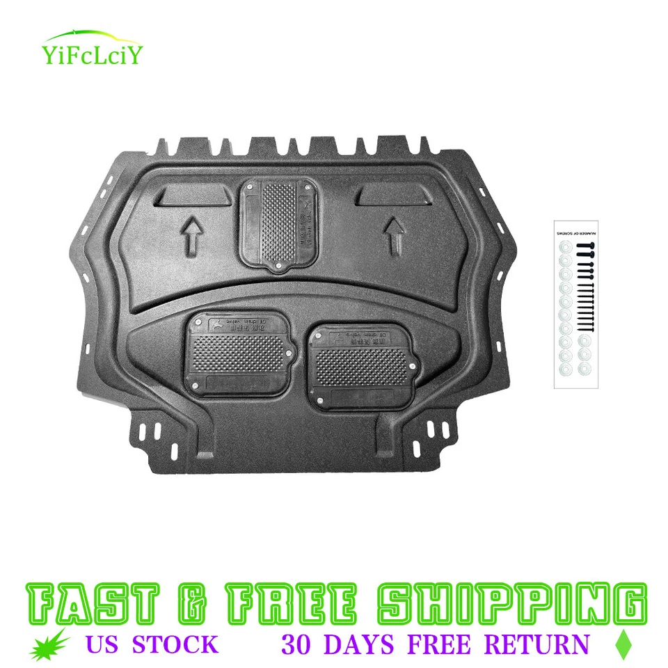 For 2006-2013 Audi A3 Under Engine Lower Cover Splash Shield Mud Guard Board Foto 2 de 4
