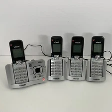 Vtech Cordless Phone System w/ Bluetooth Link2Cell DS6522-4 DECT 6.0