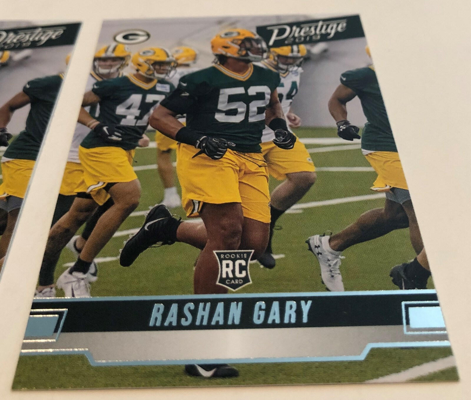 2019 Panini Prestige Football Rashan Gary Green Bay Packers rookie #232