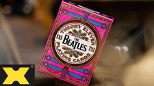 The Beatles (Pink) Playing Cards by theory11