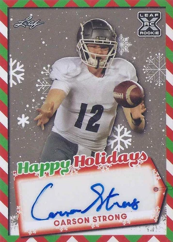 2022 Leaf Draft Carson Strong #BA-CS3