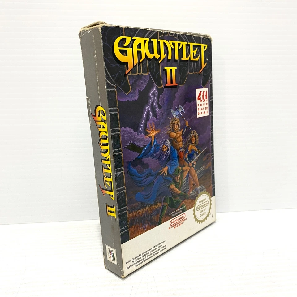 Gauntlet II + Box & Manual - Nintendo NES - Tested & Working - Free Postage - Image 4 of 4