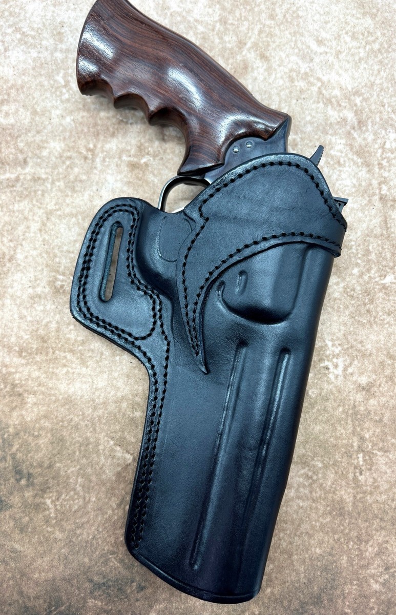 Étui Ceinture Cuir Pour Colt Python/King Cobra 6 Pouces - Doruk Holster - Ambidextre