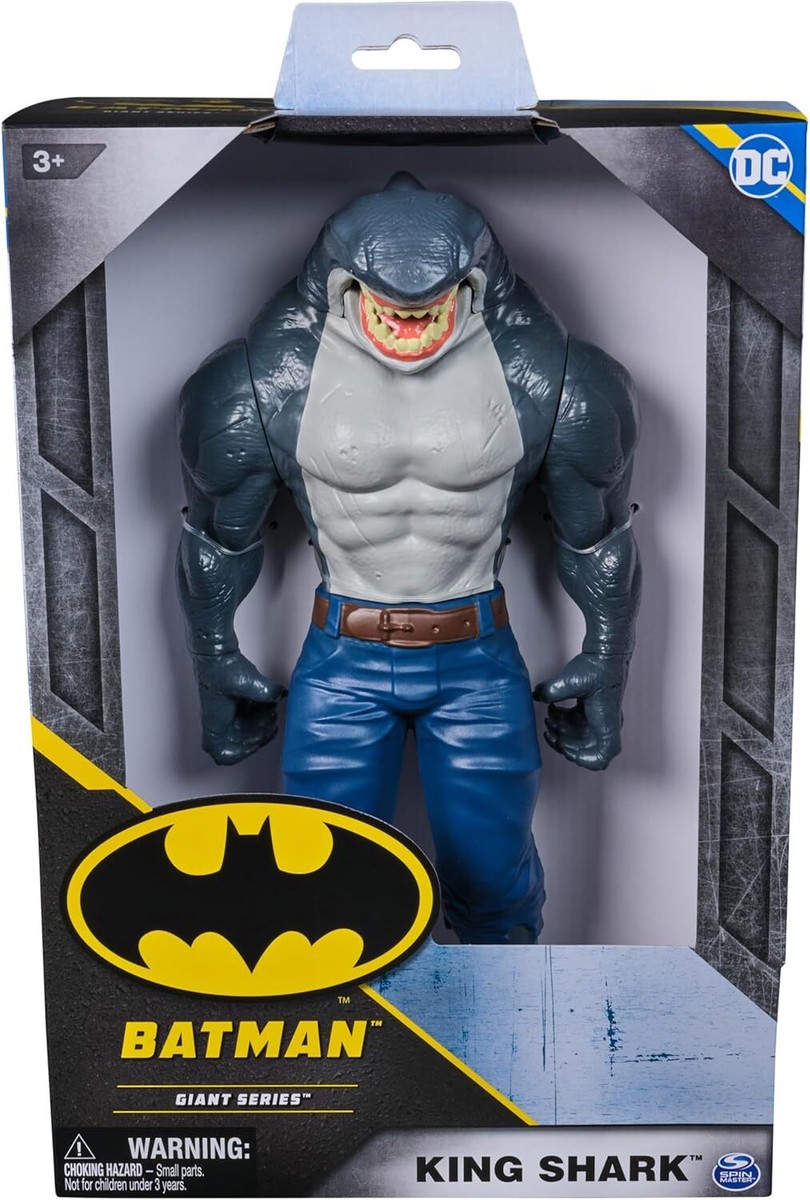 DC Comics, Batman Giant Series KING SHARK Action Figure, 12-inch DC Comics, Batman Giant Series KING SHARK Action Figure, 12-inch
