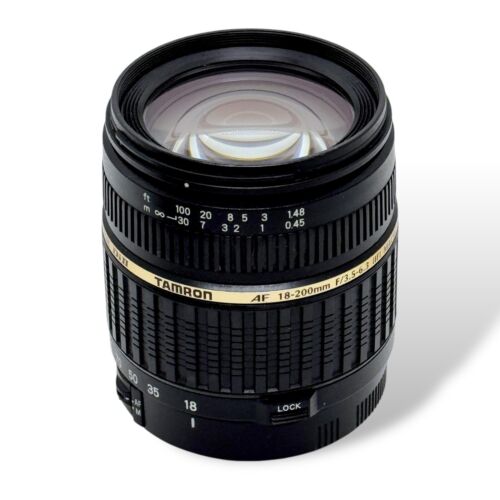 EX+ TAMRON AF 18-200mm F/3.5-6.3 XR Di II LD IF MACRO A14 for Canon From USA