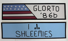 RICK AND MORTY Multiverse Mania + Shleemies Bumper+Glorto STICKER + NEW ORIGINAL