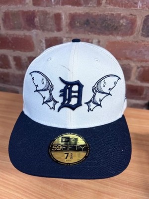New Era MLB Detroit Tigers Wings Cap - Navy Blue & Cream - 2005 All Star Game