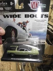M2 1/64 1969 Plymouth road runner green R67 NIB