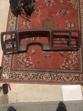 1999-2002 Cadillac Escalade Dash Cluster 1.5 Din Radio Bezel Trim Woodgrain
