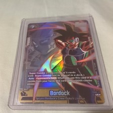 BARDOCK FB08-111 Gold Foil Alternate Alt Art Dragon Ball Super Fusion World Card
