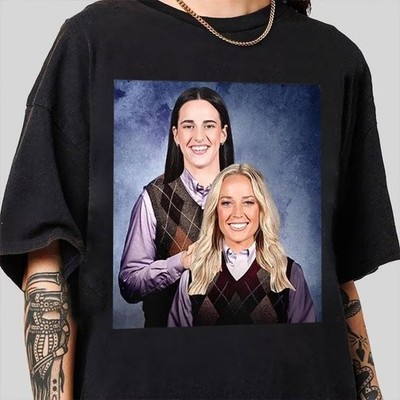 Sophie Cunningham x Caitlin Clark Tshirt, Sophie And Caitlin Shirt