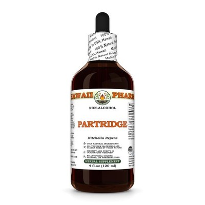 Partridge (Mitchella Repens) Glycerite, Dried Herb Liquid Extract