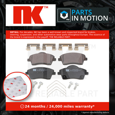 Brake Pads Set Front 224836 NK 31471409 31471410 32287456 Top Quality Guaranteed
