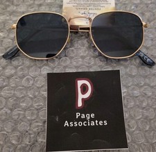 New, Metal Sunglasses, Panama Jack Gold PJP 23 1003 100 UVA-UVB Lens Protection