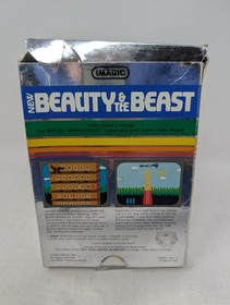 BEAUTY & THE BEAST - Intellivision, CIB, w/ Manual & Overlays