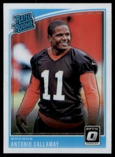 ANTONIO CALLAWAY #191 2018 Donruss Optic Optic Cleveland Browns NM