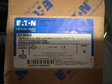 SEALED EATON CROUSE HINDS APJ6485 Model M4 ARKTITE PLUG 60 AMP Nema 4 Hazardous