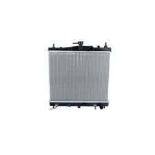 Kühler Motorkühlung Kühlrippen gelötet 452 - 380 mm Alu NRF für NISSAN MICRA