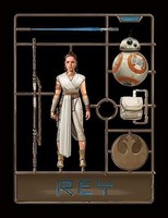 Gadget - Star Wars: Pyramid - The Rise Of Skywalker (Rey Model) (Stampa In Corni