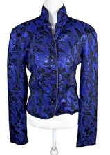 Woods Western Show Jacket Western Pleasure Riding Embellish Women Small USA Made