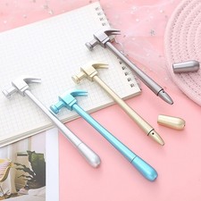 Hammer Shape Writing Tools Neutral Pen Gel Pens Imitation Metal Signature Pen