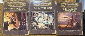 D&D 3E Class Guide Lot Tome and Blood Sword Fist Song Silence Masters Wild