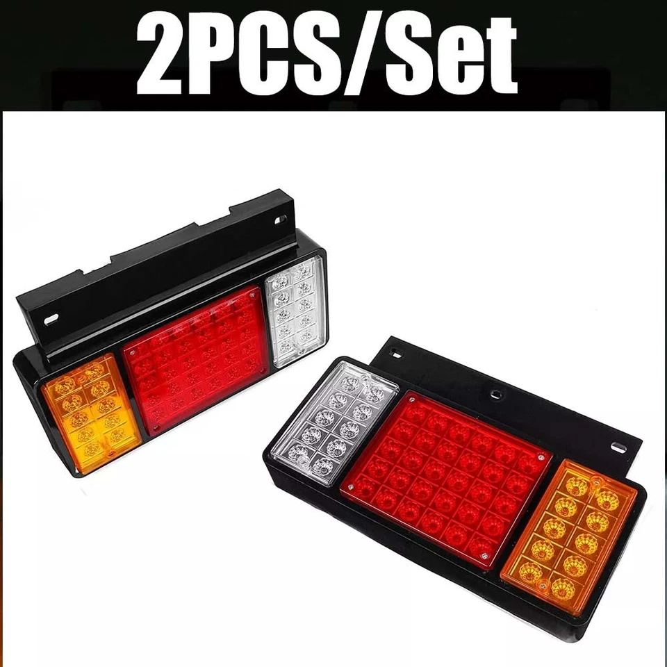 Pair 50LED Rear Tail Light For GMC for Isuzu Elf Truck NPR NQR NRR NHR 1984-2024 - Изображение 4 из 4