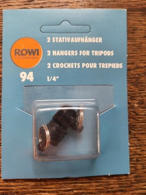 New Old Stock Rowi 94 Tripod Hangers 1/4 20''  Made In Germany