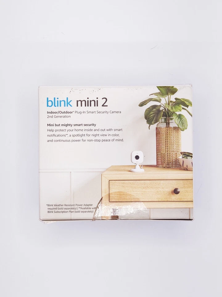Sistema de cámara Blink Mini 2 1 cámara de seguridad para el hogar Foto 2 de 4