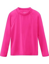 Girls Rash Guard Swim Shirt Long Sleeve for Toddler Kids Youth Rashguard Wate...