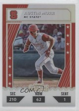 2021 Panini Elite Extra Edition College Tickets Optic Holo Austin Murr my8