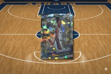 Aziaha James 2025 Panini Prizm WNBA #141 RC Cracked Ice Prizm Dallas Wings