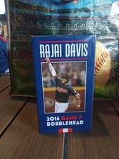 Cleveland Guardians Indians Rajai Davis World seriess Game 7 Bobblehead NIB