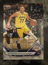 2025-26 Topps Now NBA #5 Luka Doncic Los Angeles Lakers