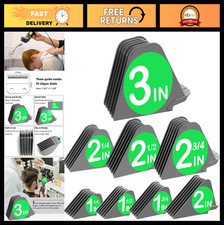 3 Inch Hair Clipper Combs Guides, Hair Clipper Guards 1 1/4" 1 1/2" 2", Mega