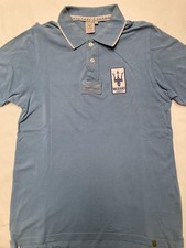 Maserati Classiche F1 World Champion 1957 Polo Shirt - Men's Size M - Light Blue