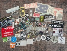 HUGE Skateboard Snowboard Decal Sticker Lot 75 Y2K SUPREME YETI VOLCOM DAKINE