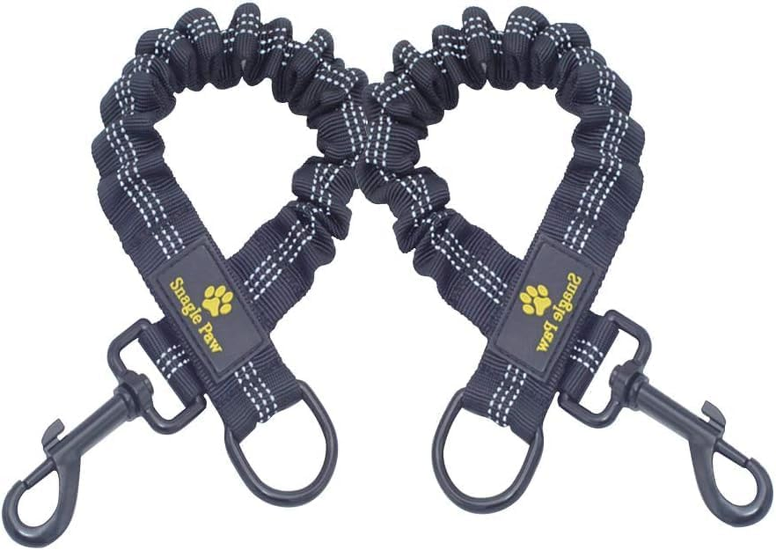 Bungee Dog Leash Extension Attachment, 18” Shock Absorbing Lead Extension Absorb