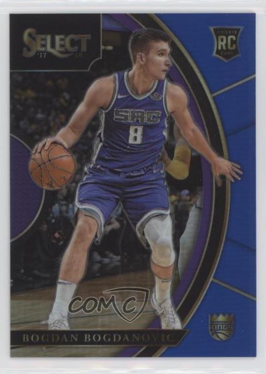 2017-18 Panini Select Concourse Blue Prizm /299 Bogdan Bogdanovic #57 n1u